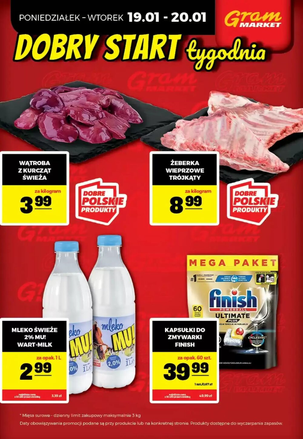 Gazetka promocyjna Gram Market  ważna od 16.01.2026 - Strona 4.