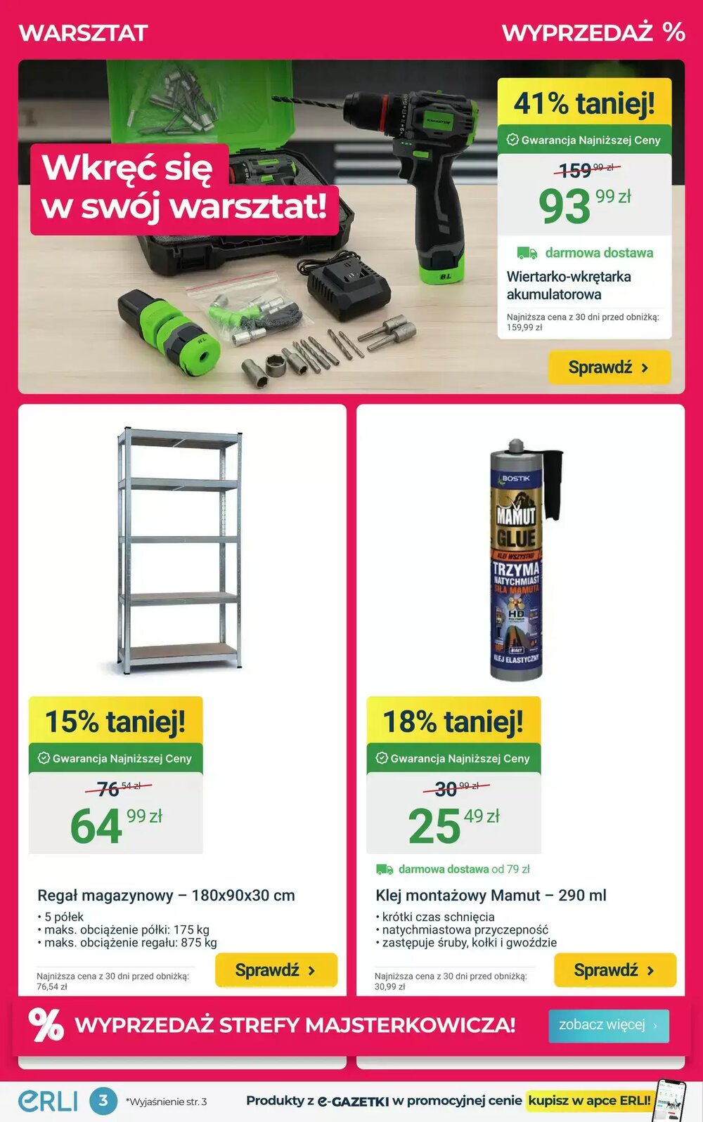 Gazetka promocyjna ERLI  ważna od 16.01.2026 - Strona 3.