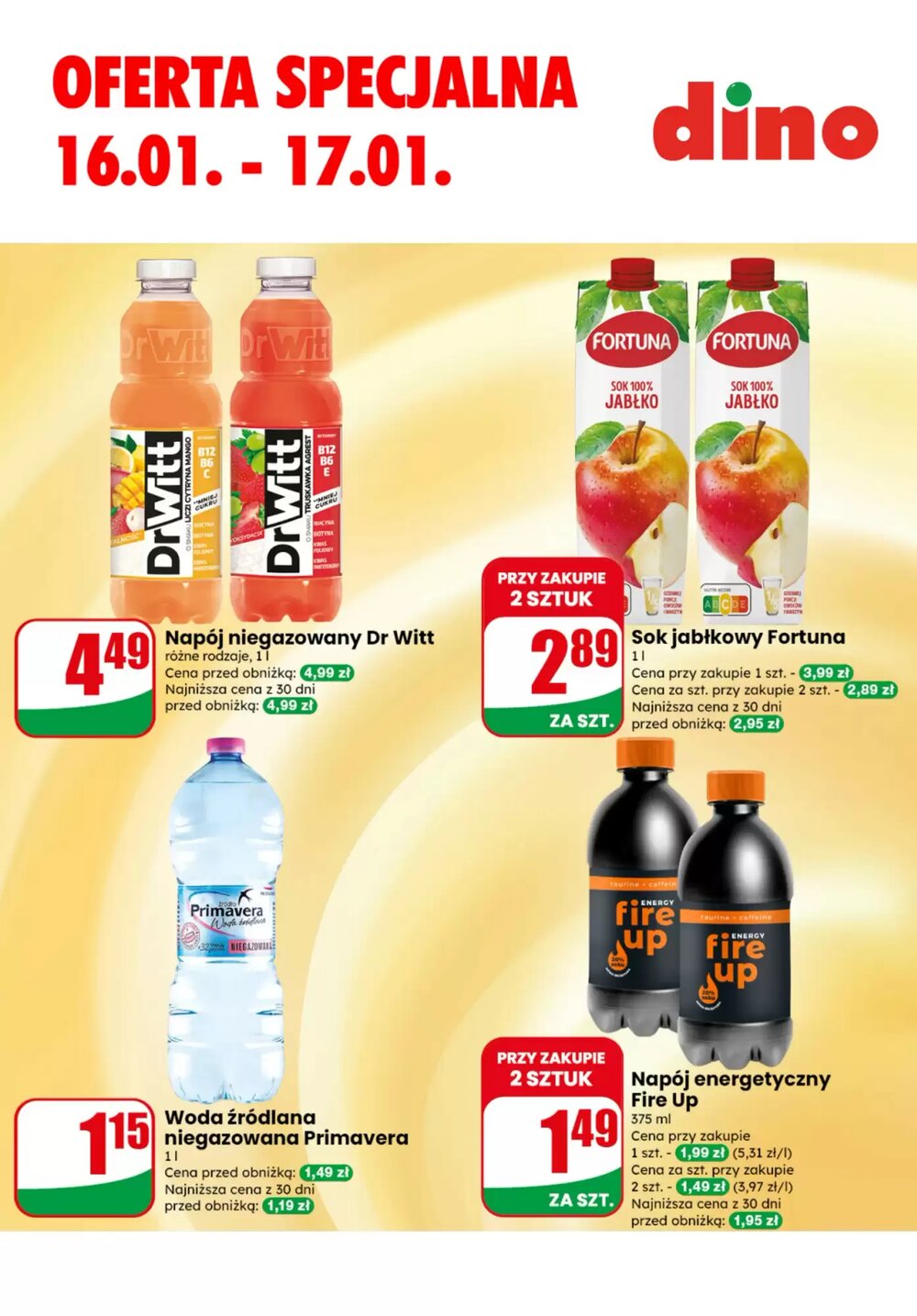 Gazetka promocyjna Dino  ważna od 16.01.2026 - Strona 1.