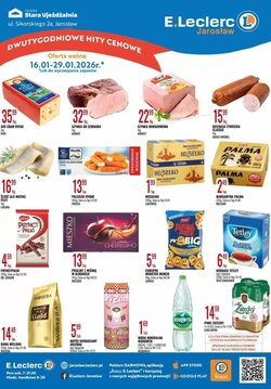 Gazetka promocyjna E.Leclerc  ważna od 16.01.2026 - Strona 1.