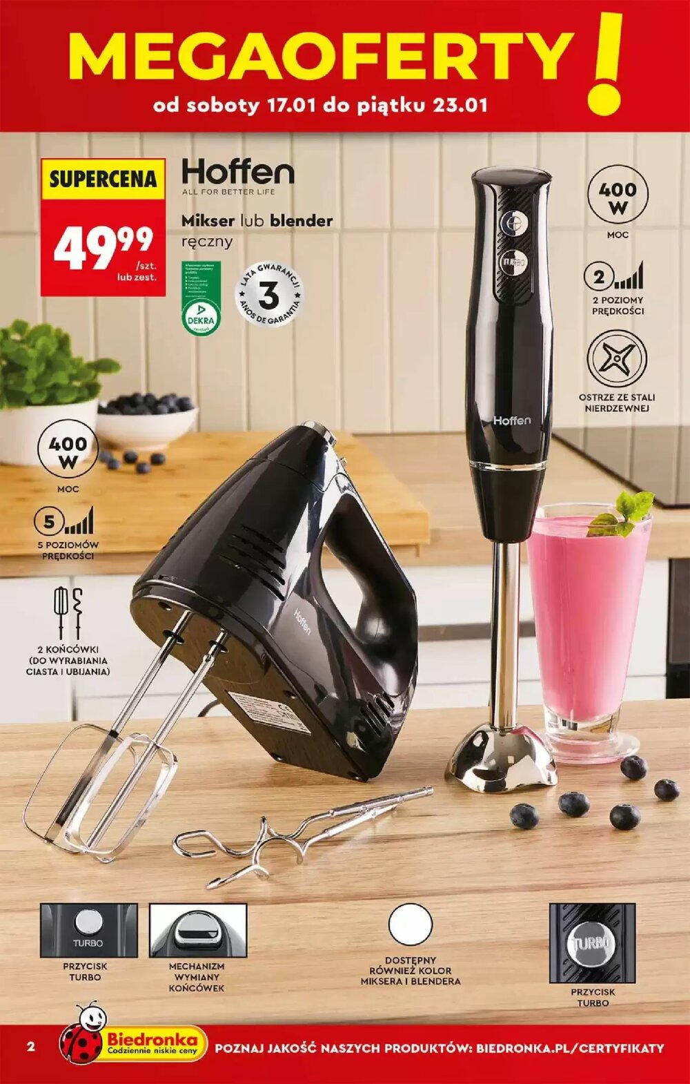 Gazetka promocyjna Biedronka  ważna od 17.01.2026 - Strona 2.