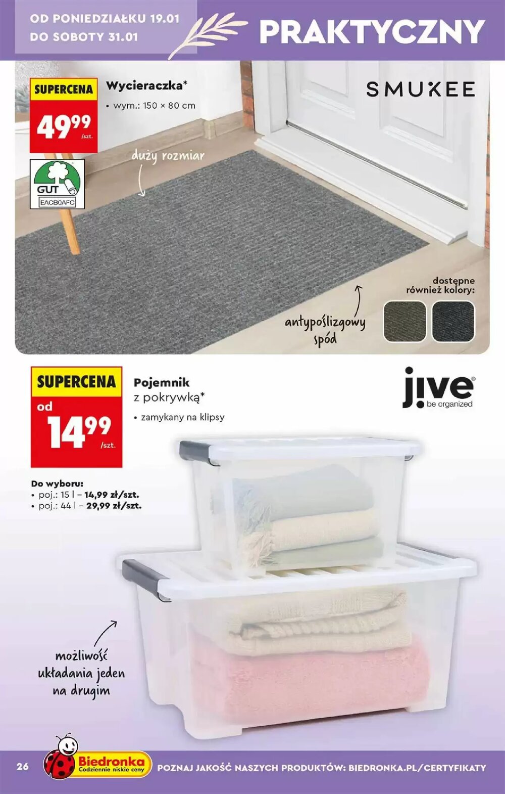 Gazetka promocyjna Biedronka  ważna od 17.01.2026 - Strona 26.
