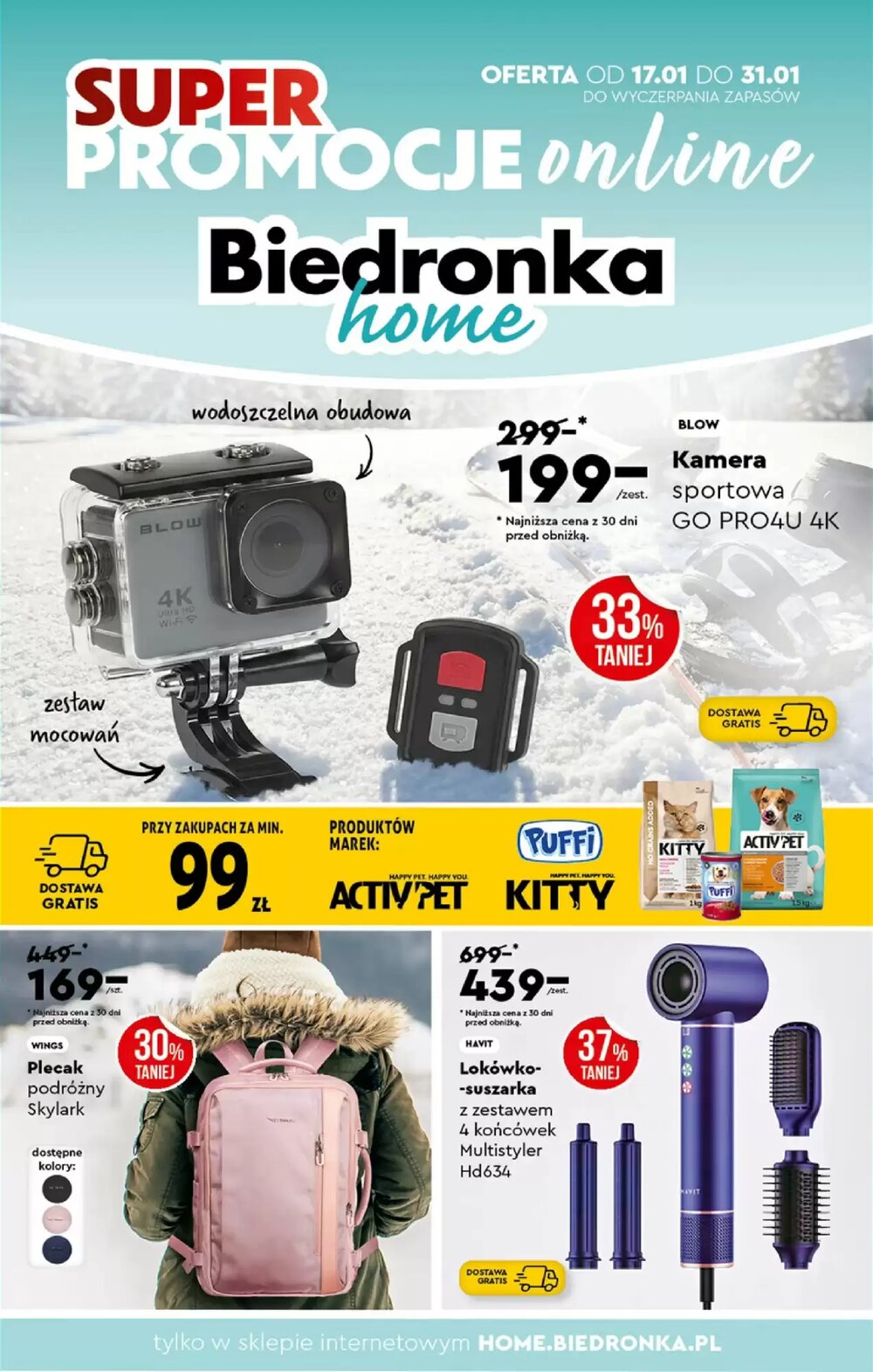 Gazetka promocyjna Biedronka  ważna od 17.01.2026 - Strona 1.