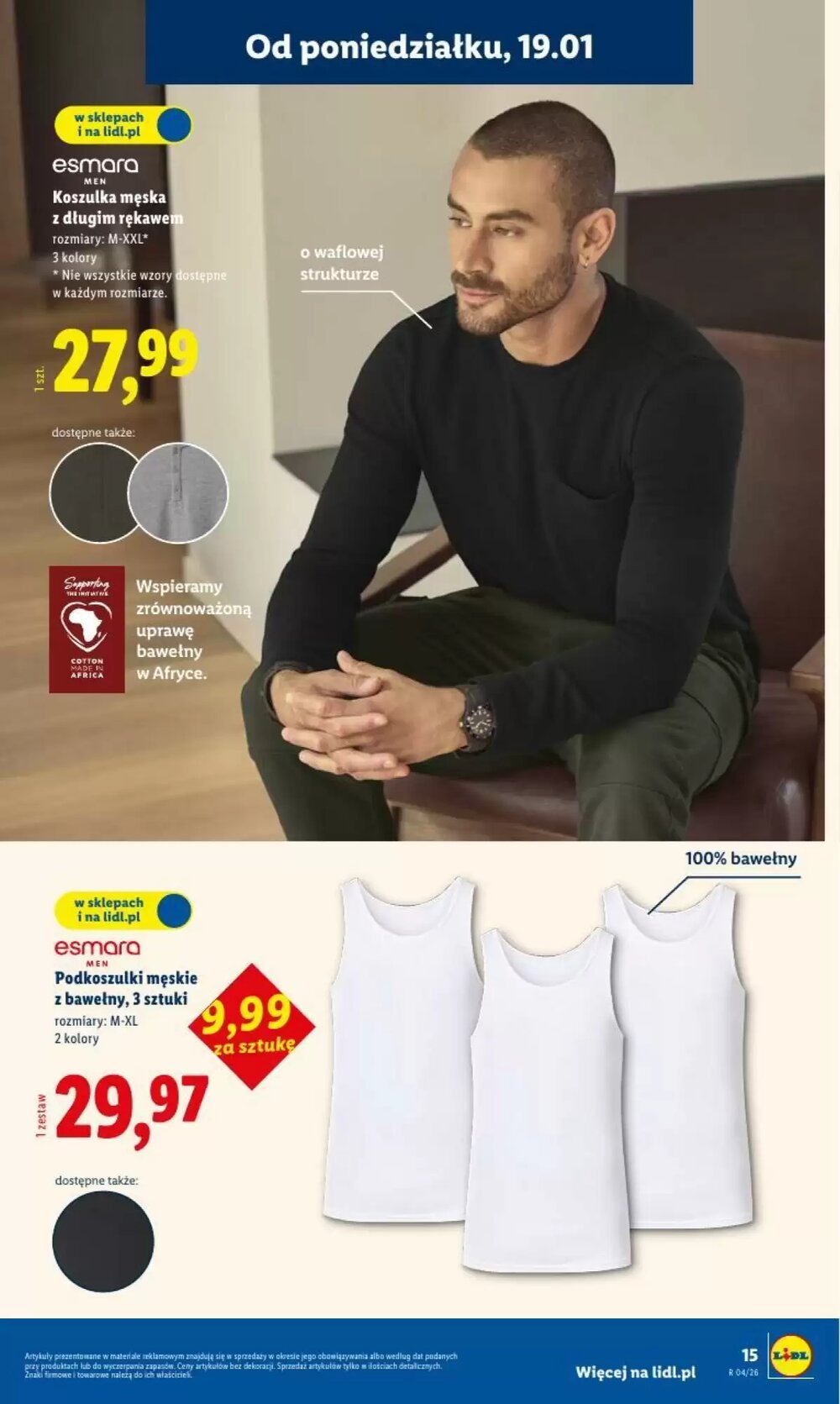 Gazetka promocyjna Lidl  ważna od 19.01.2026 - Strona 15.
