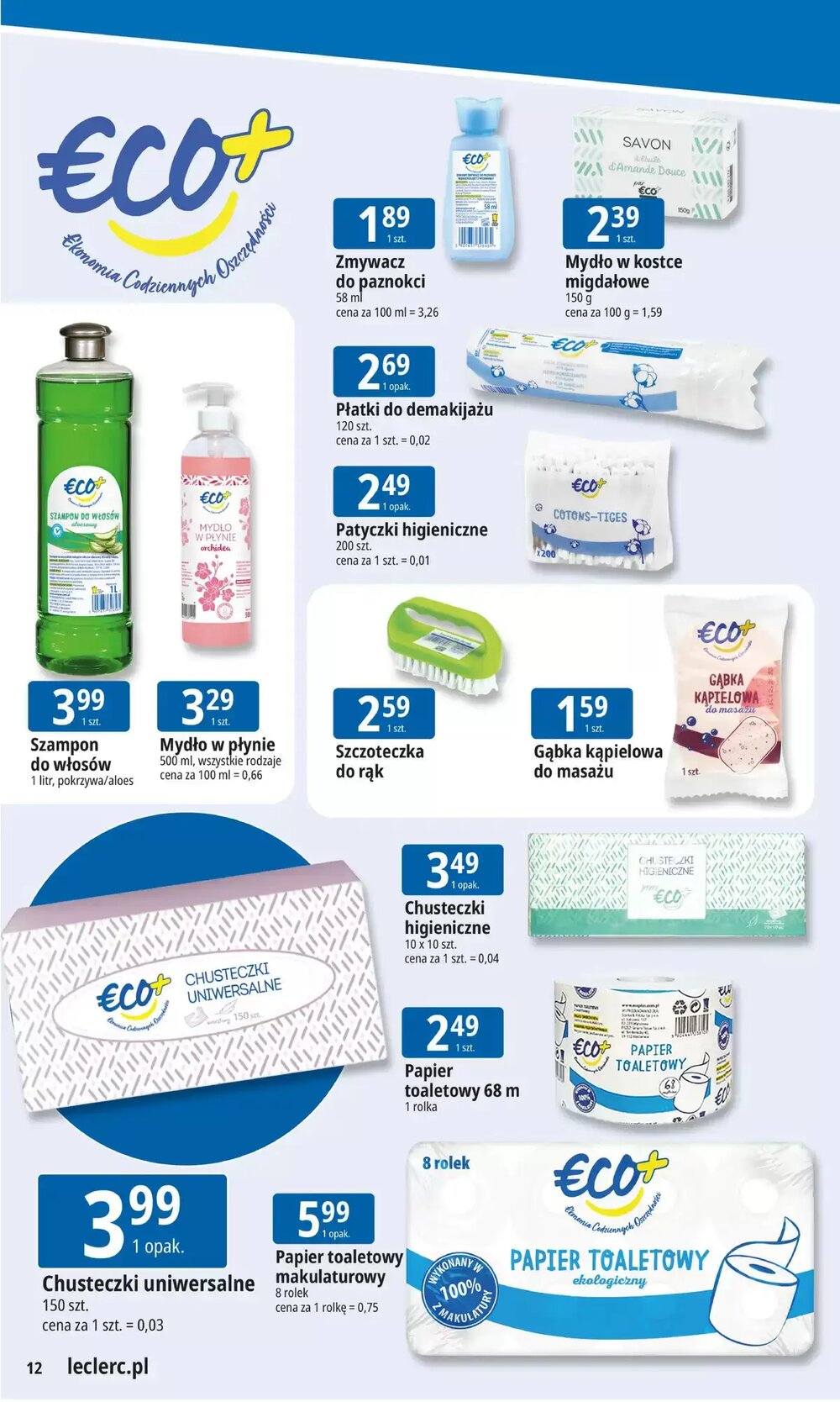 Gazetka promocyjna E.Leclerc  ważna od 19.01.2026 - Strona 12.