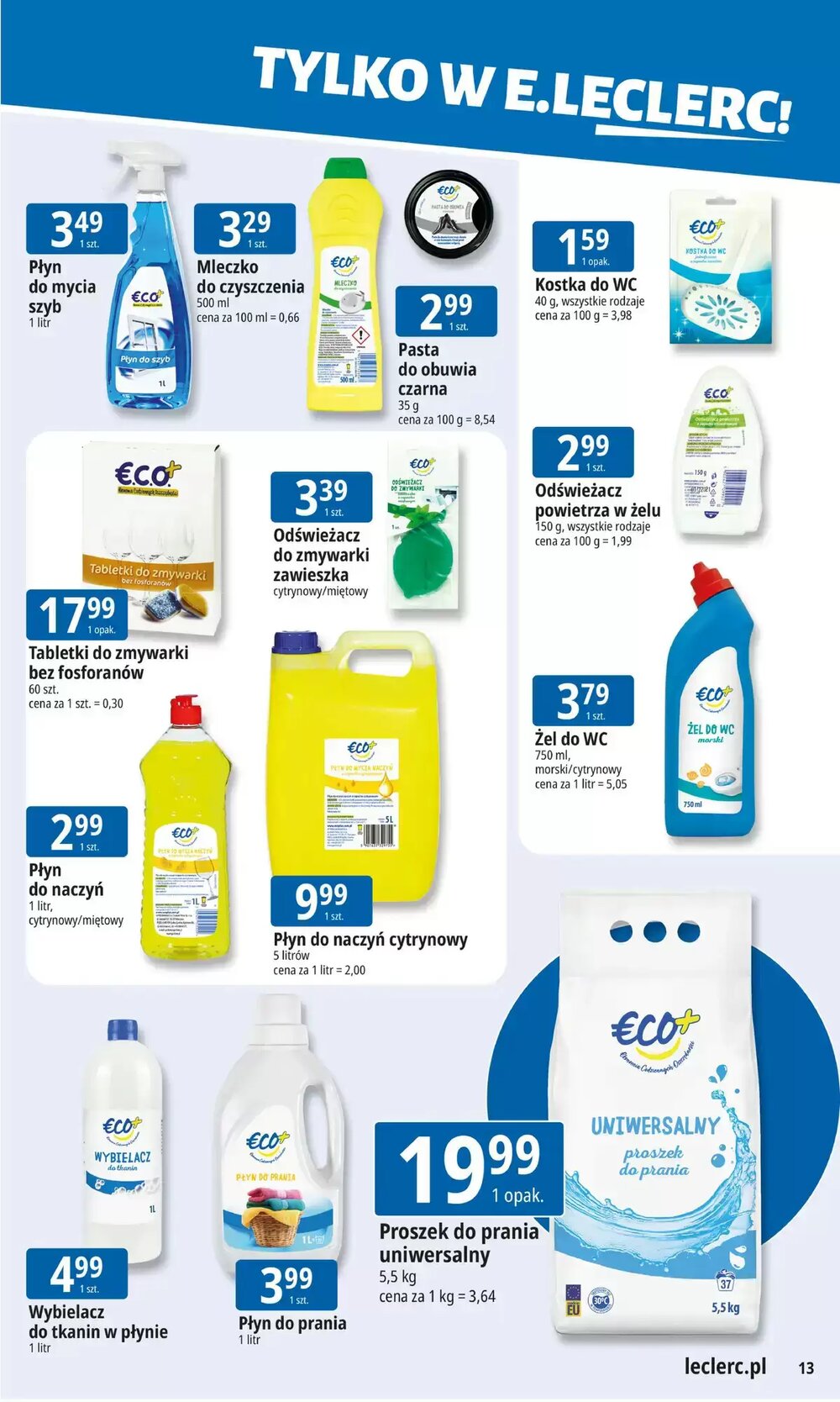 Gazetka promocyjna E.Leclerc  ważna od 19.01.2026 - Strona 13.