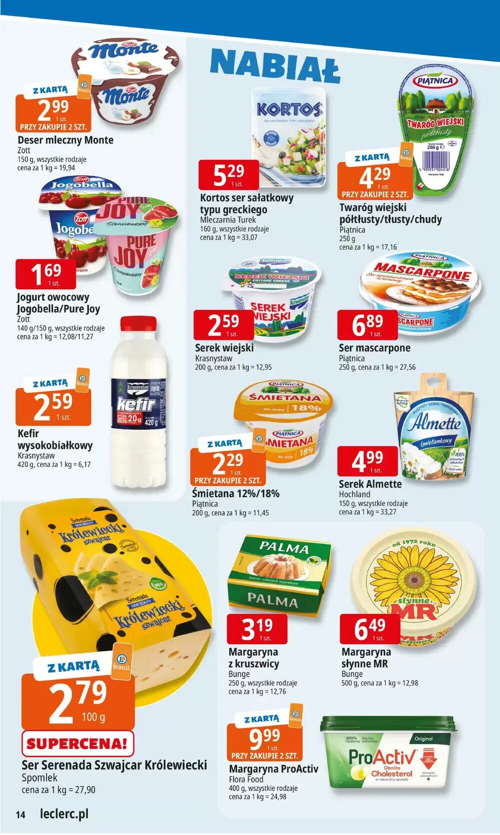 Gazetka promocyjna E.Leclerc  ważna od 19.01.2026 - Strona 14.