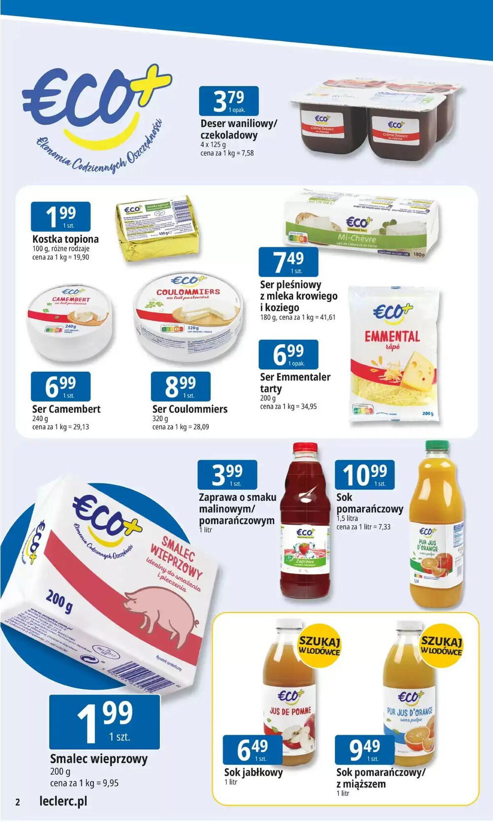 Gazetka promocyjna E.Leclerc  ważna od 19.01.2026 - Strona 2.