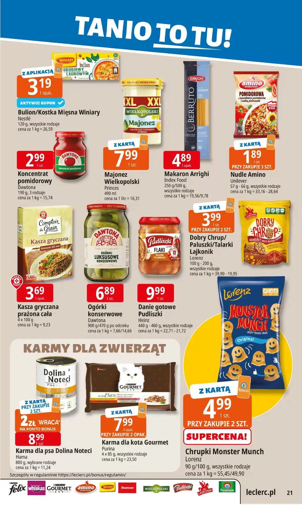 Gazetka promocyjna E.Leclerc  ważna od 19.01.2026 - Strona 21.