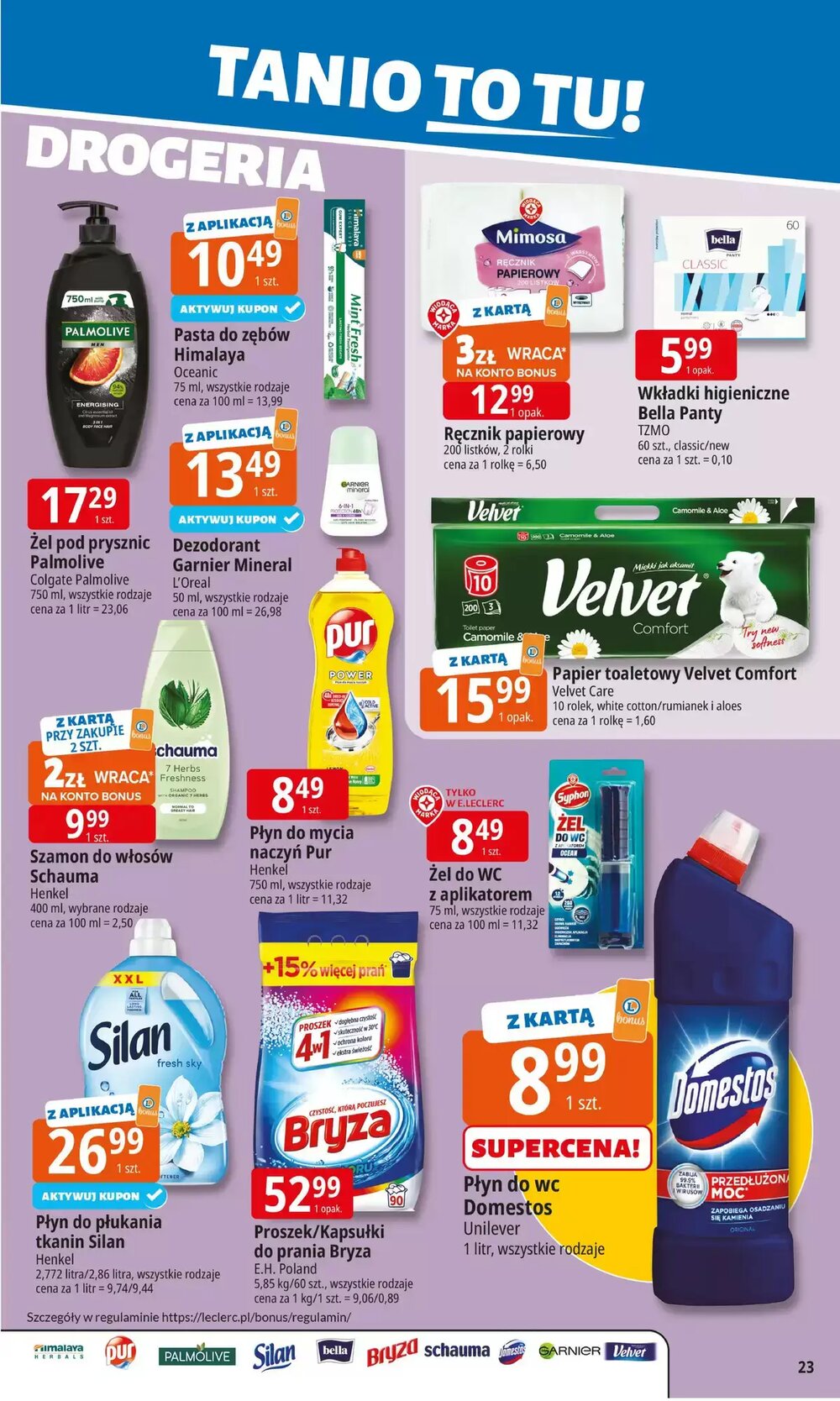 Gazetka promocyjna E.Leclerc  ważna od 19.01.2026 - Strona 23.