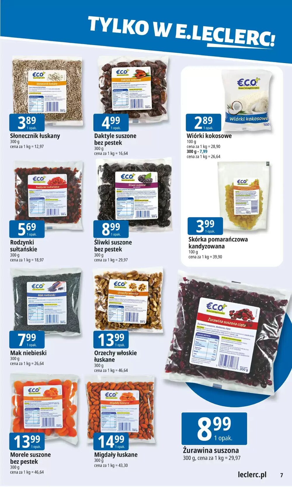 Gazetka promocyjna E.Leclerc  ważna od 19.01.2026 - Strona 7.