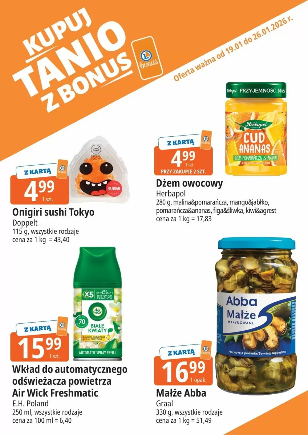 Gazetka promocyjna E.Leclerc  ważna od 19.01.2026 - Strona 8.