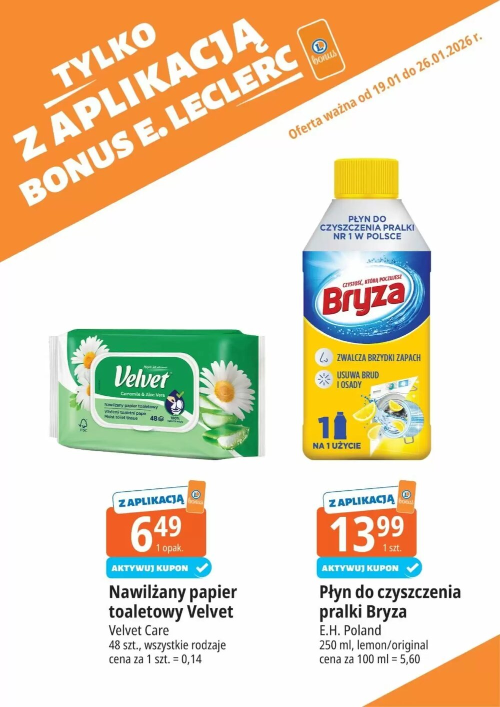 Gazetka promocyjna E.Leclerc  ważna od 19.01.2026 - Strona 9.