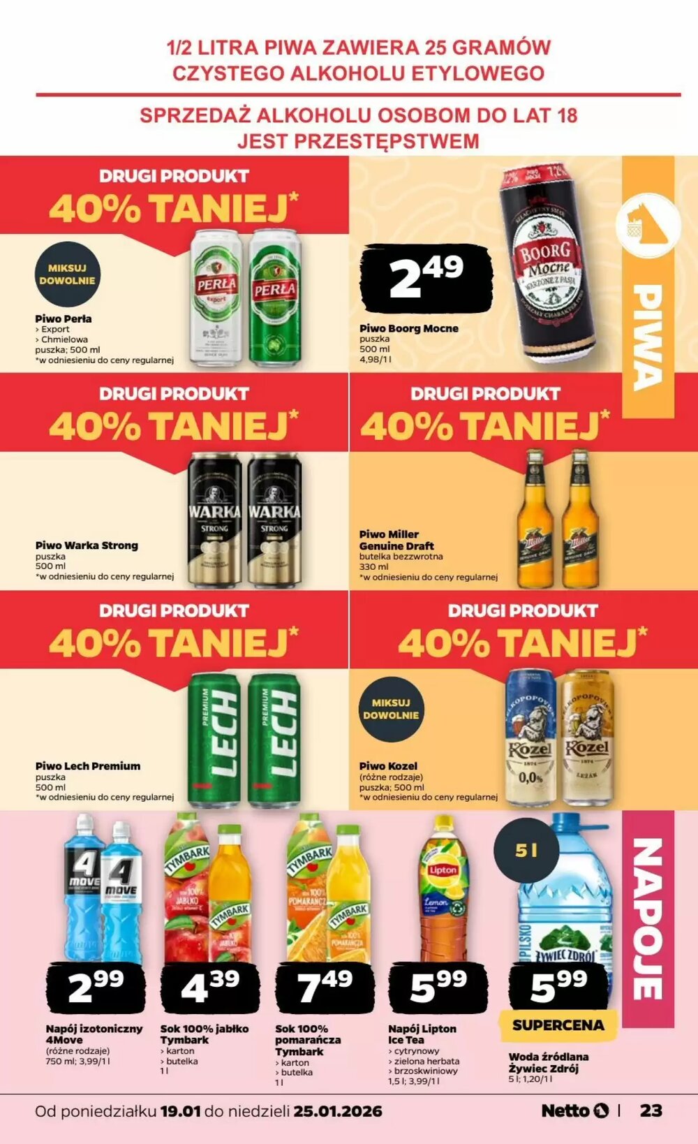 Gazetka promocyjna Netto  ważna od 19.01.2026 - Strona 23.