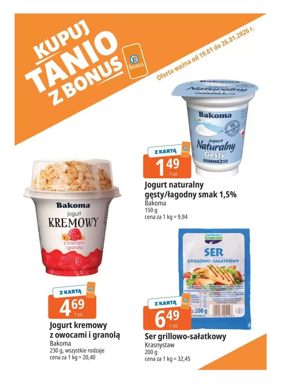 Gazetka promocyjna E.Leclerc  ważna od 19.01.2026 - Strona 2.