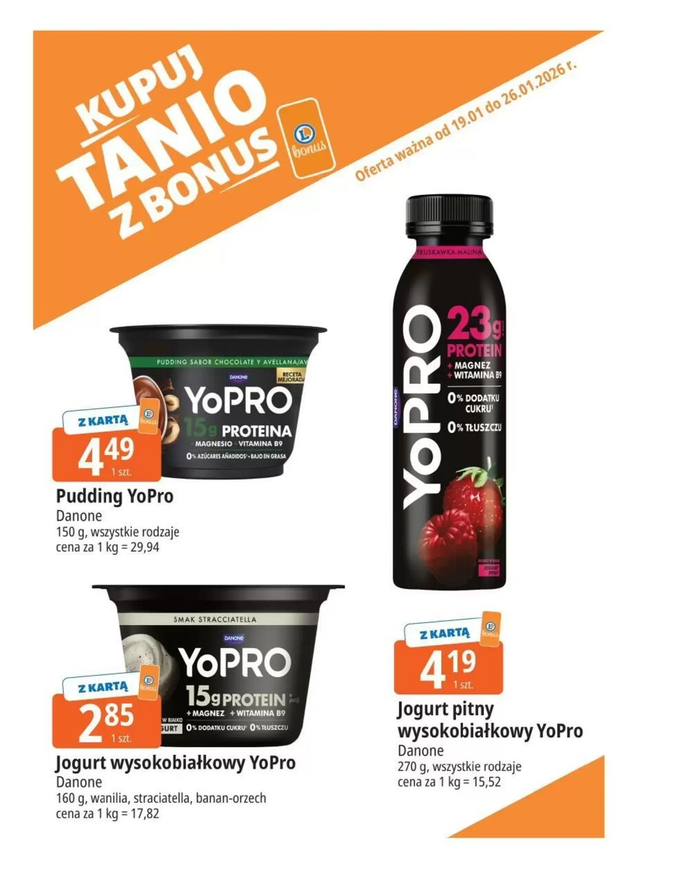 Gazetka promocyjna E.Leclerc  ważna od 19.01.2026 - Strona 4.