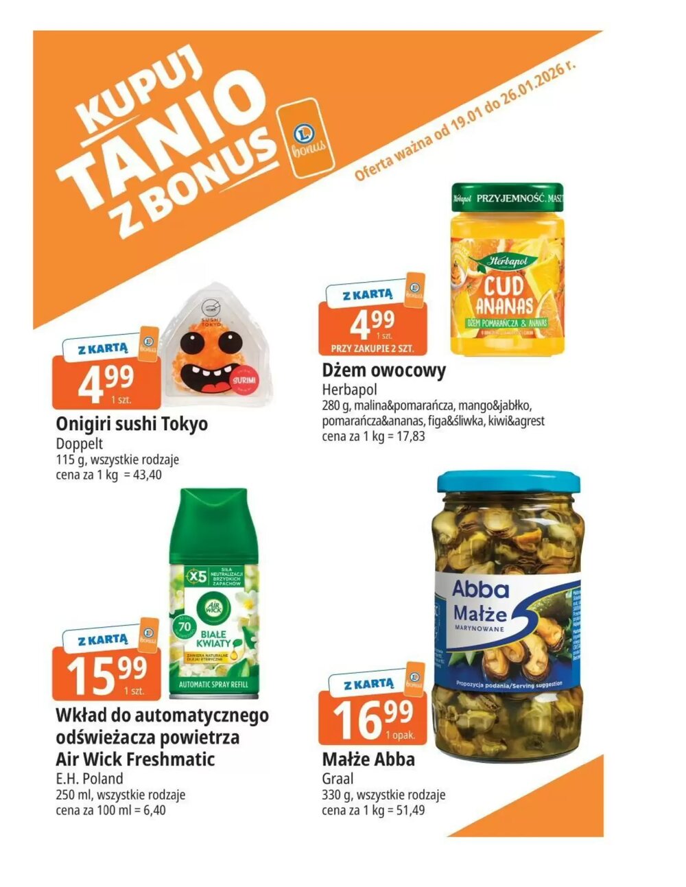 Gazetka promocyjna E.Leclerc  ważna od 19.01.2026 - Strona 8.