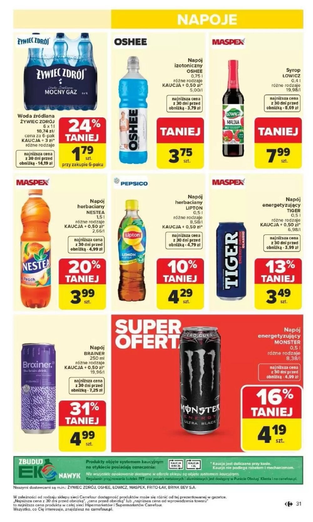 Gazetka promocyjna Carrefour Market  ważna od 19.01.2026 - Strona 33.