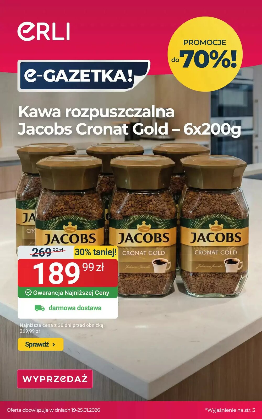 Gazetka promocyjna ERLI  ważna od 19.01.2026 - Strona 1.