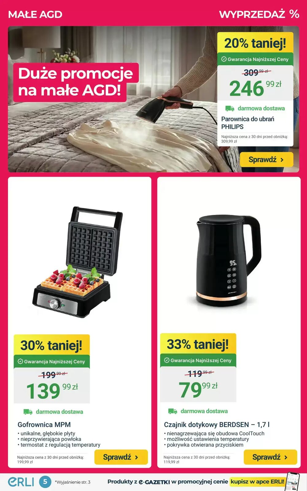 Gazetka promocyjna ERLI  ważna od 19.01.2026 - Strona 5.