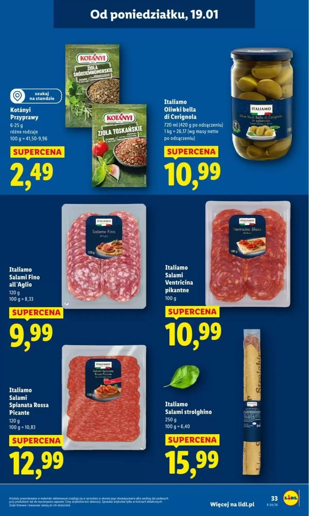 Gazetka promocyjna Lidl  ważna od 19.01.2026 - Strona 33.
