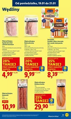 Gazetka promocyjna Lidl  ważna od 19.01.2026 - Strona 43.