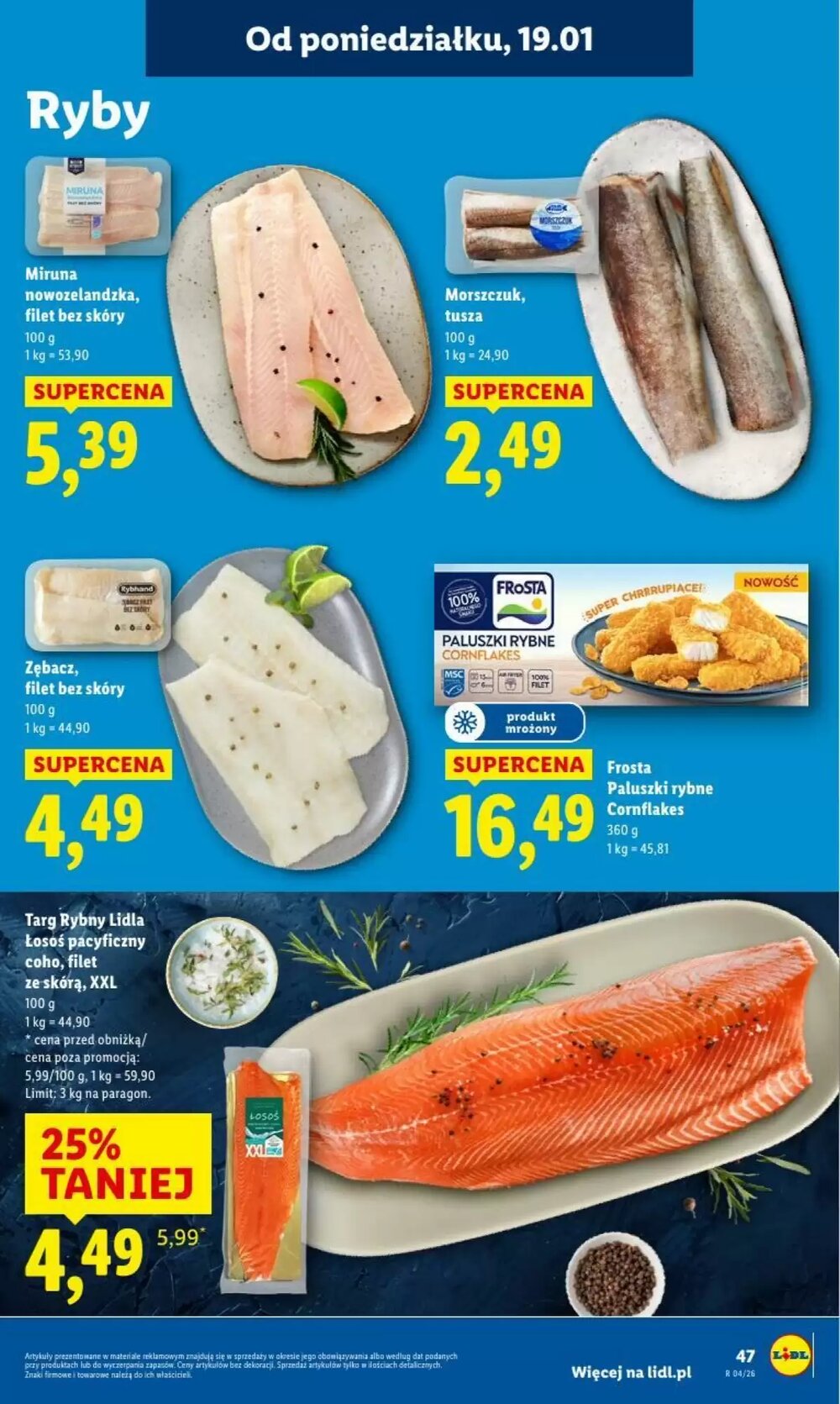 Gazetka promocyjna Lidl  ważna od 19.01.2026 - Strona 47.