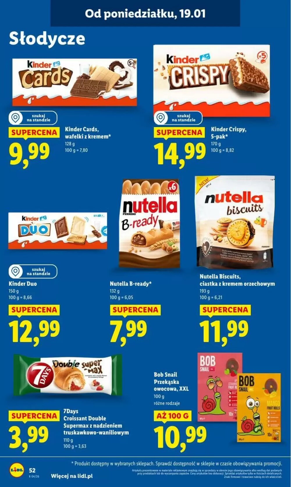 Gazetka promocyjna Lidl  ważna od 19.01.2026 - Strona 52.
