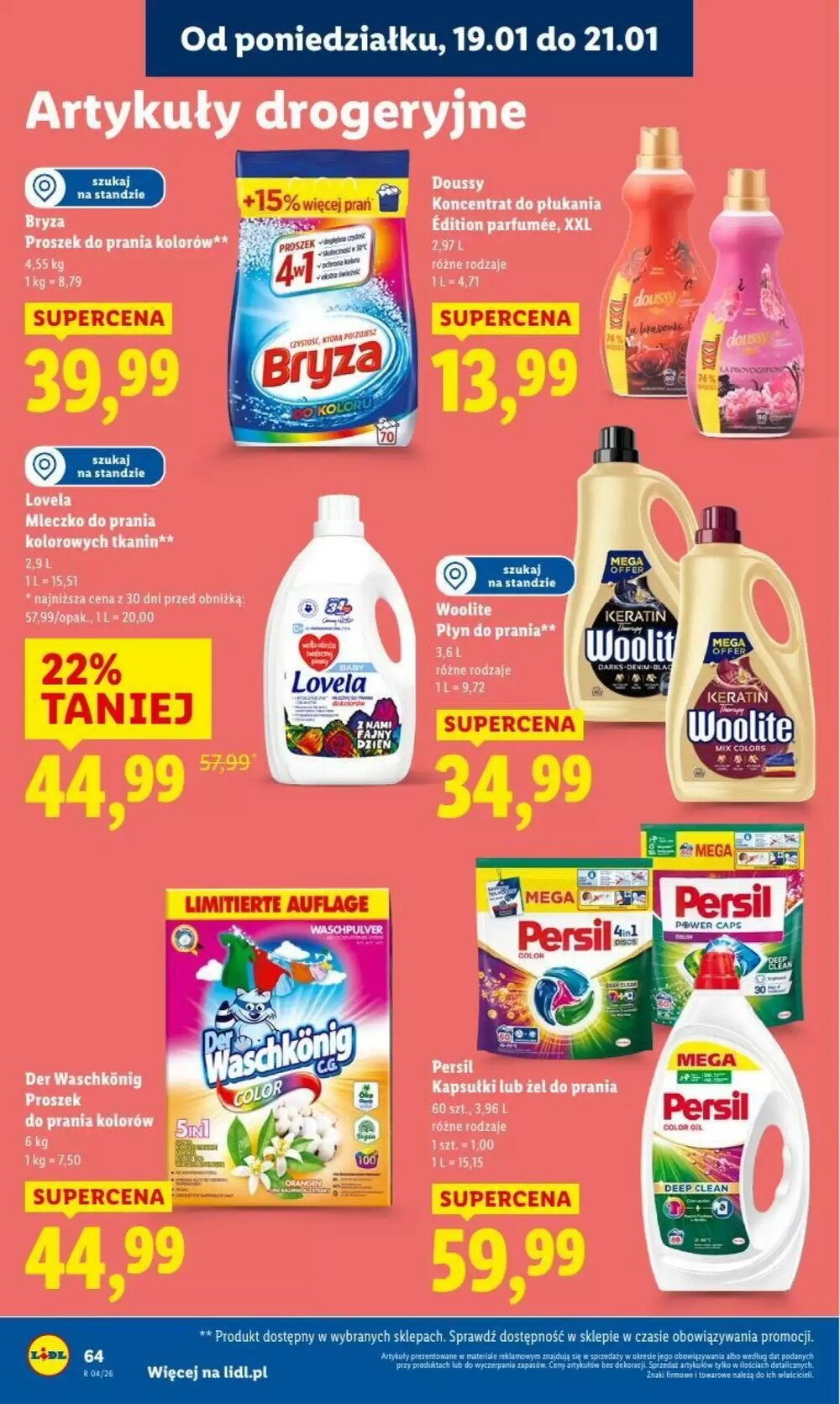 Gazetka promocyjna Lidl  ważna od 19.01.2026 - Strona 64.