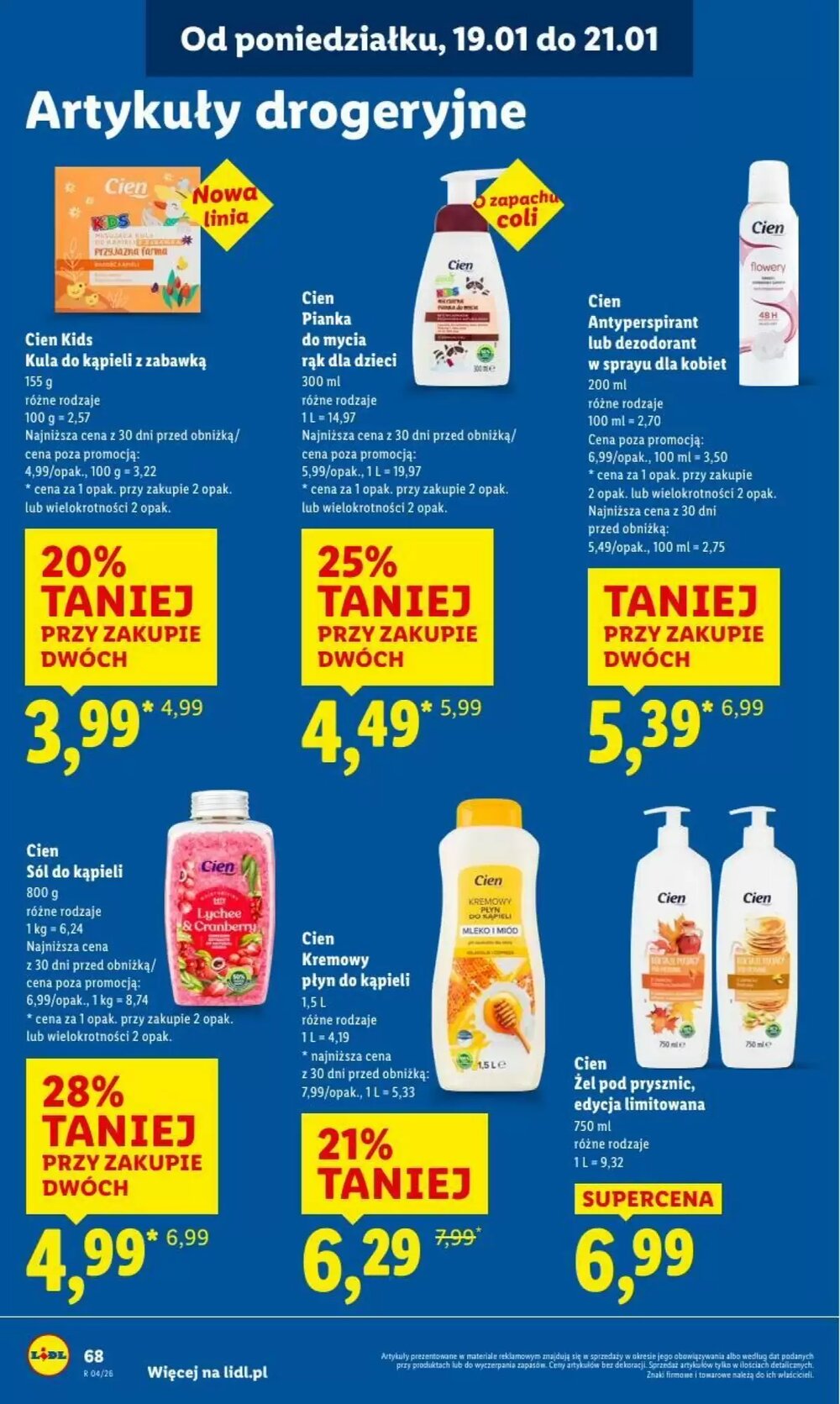 Gazetka promocyjna Lidl  ważna od 19.01.2026 - Strona 68.