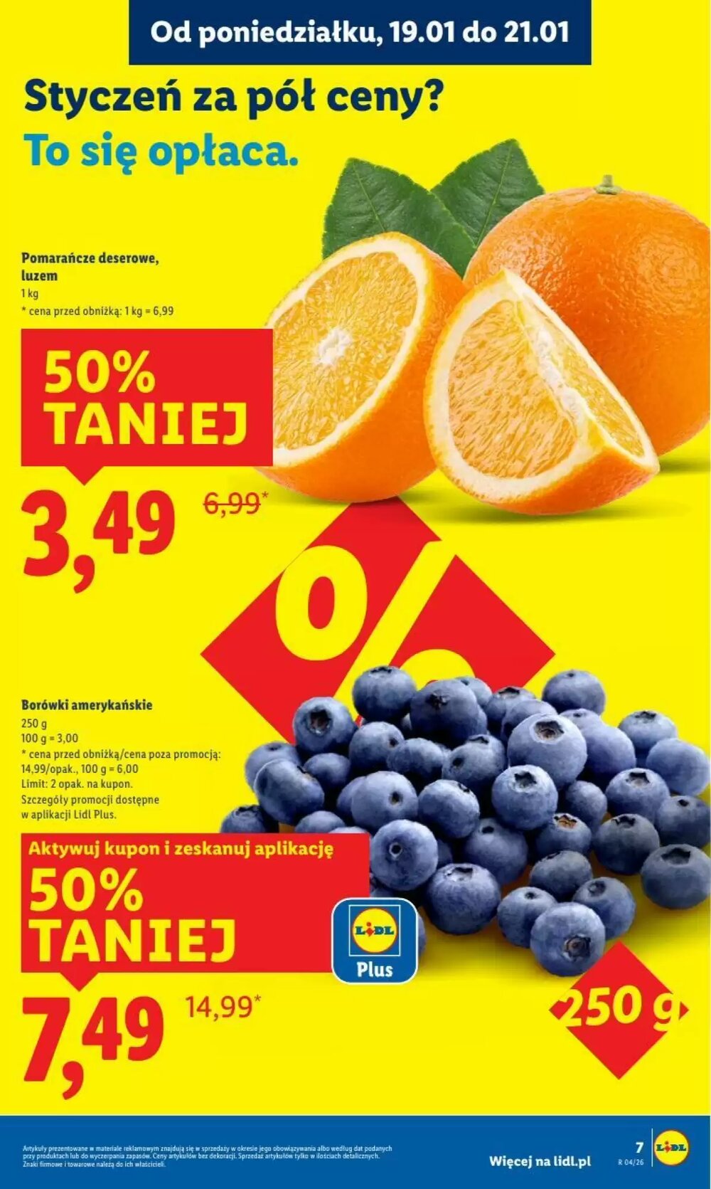 Gazetka promocyjna Lidl  ważna od 19.01.2026 - Strona 7.
