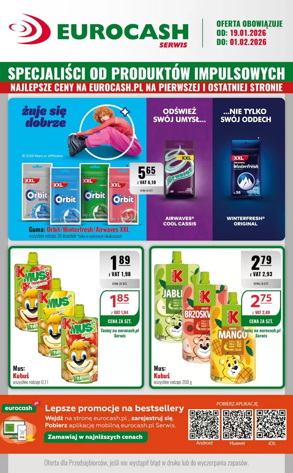Gazetka promocyjna Eurocash  ważna od 19.01.2026 - Strona 1.