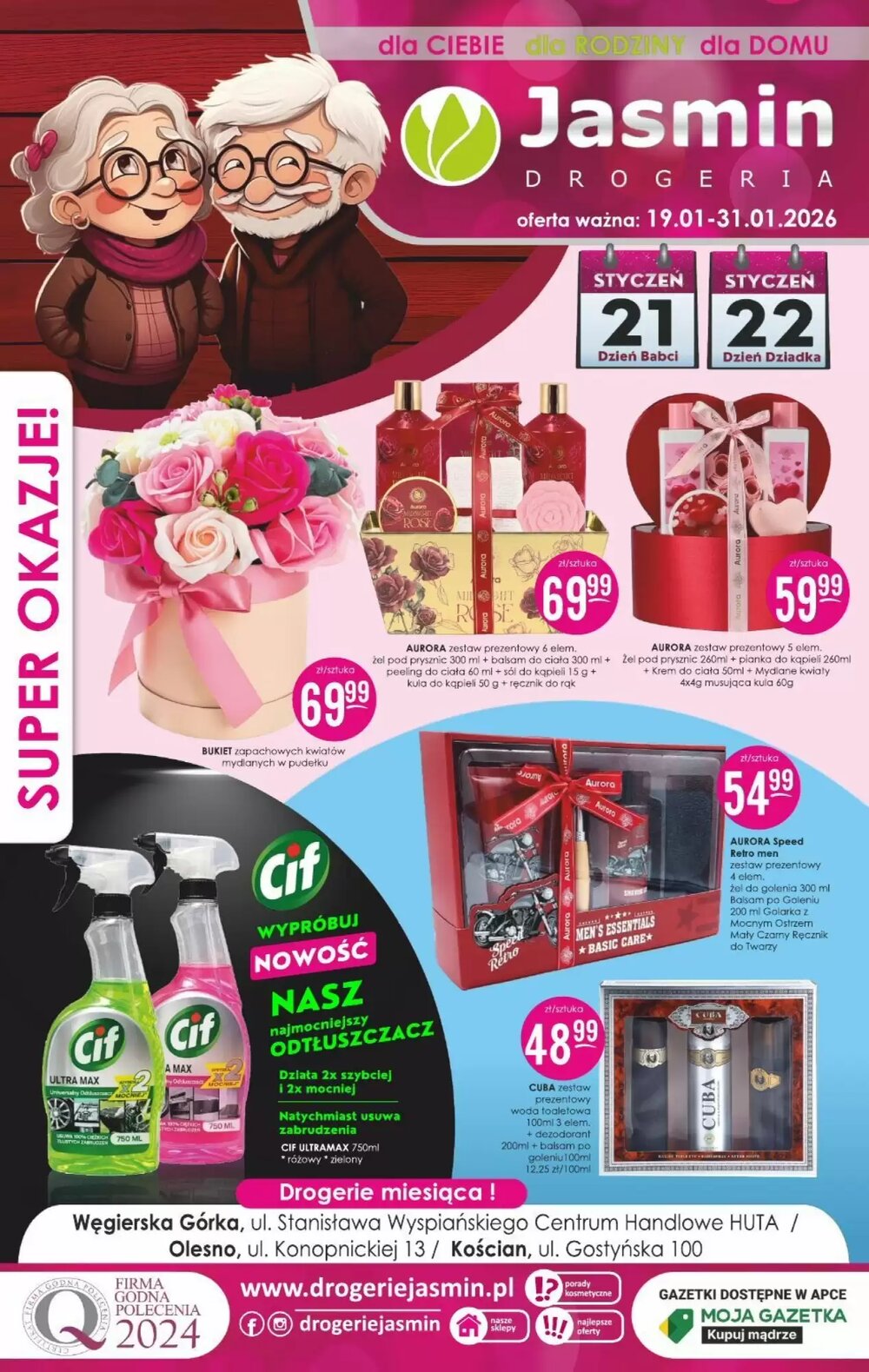 Gazetka promocyjna Jaśmin  ważna od 19.01.2026 - Strona 1.
