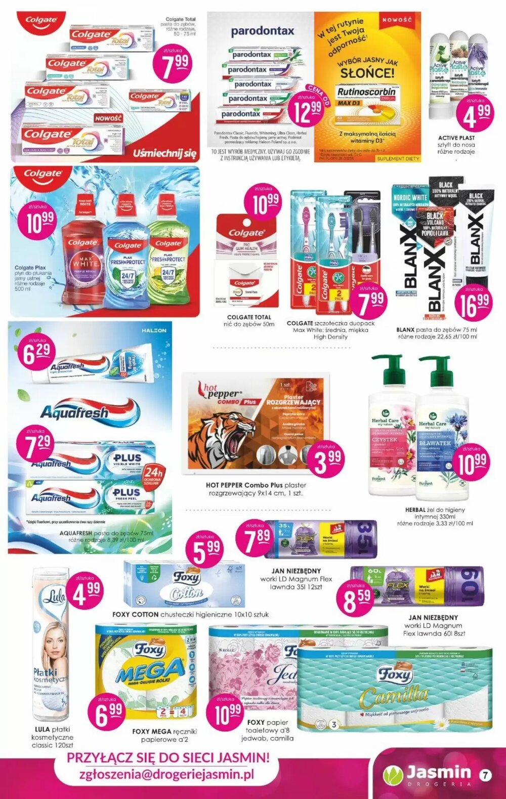 Gazetka promocyjna Jaśmin  ważna od 19.01.2026 - Strona 7.