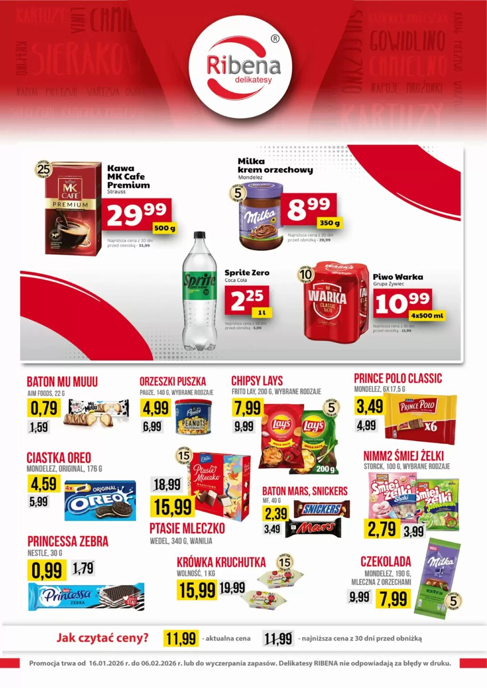 Gazetka promocyjna Ribena  ważna od 19.01.2026 - Strona 1.