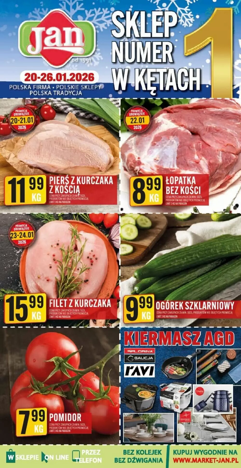 Gazetka promocyjna Market Jan  ważna od 20.01.2026 - Strona 1.