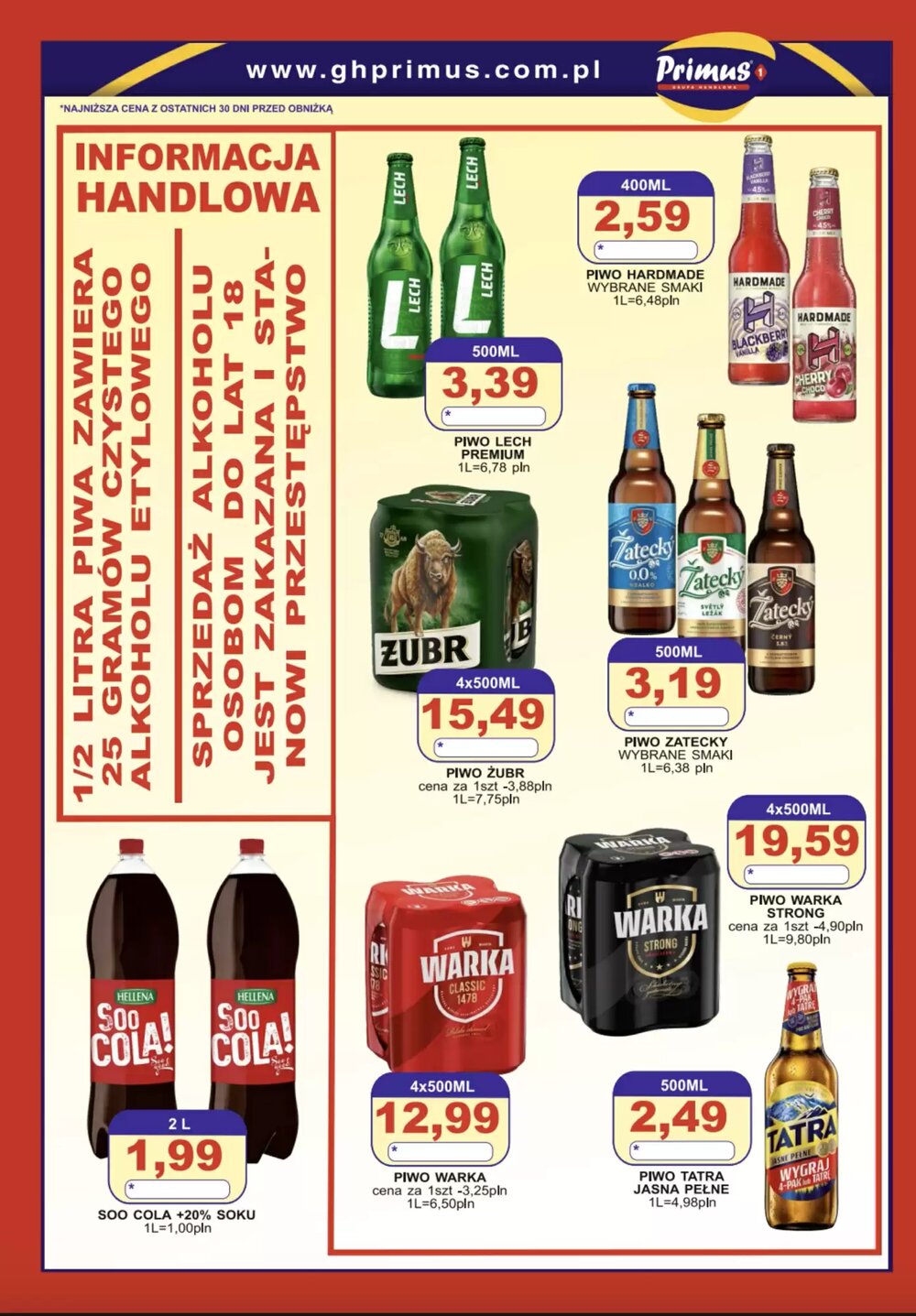 Gazetka promocyjna Primus  ważna od 20.01.2026 - Strona 4.