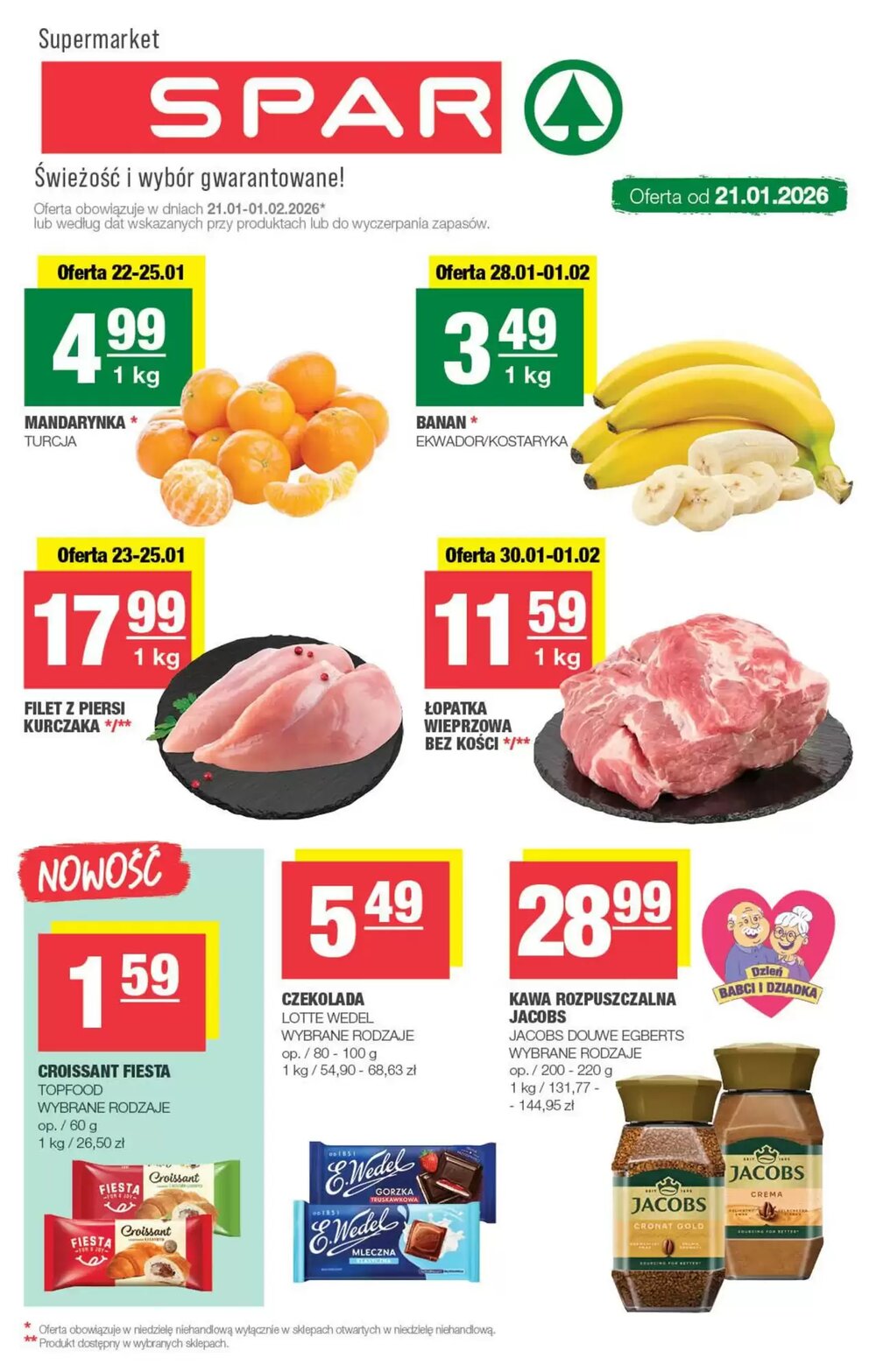 Gazetka promocyjna Spar  ważna od 21.01.2026 - Strona 1.