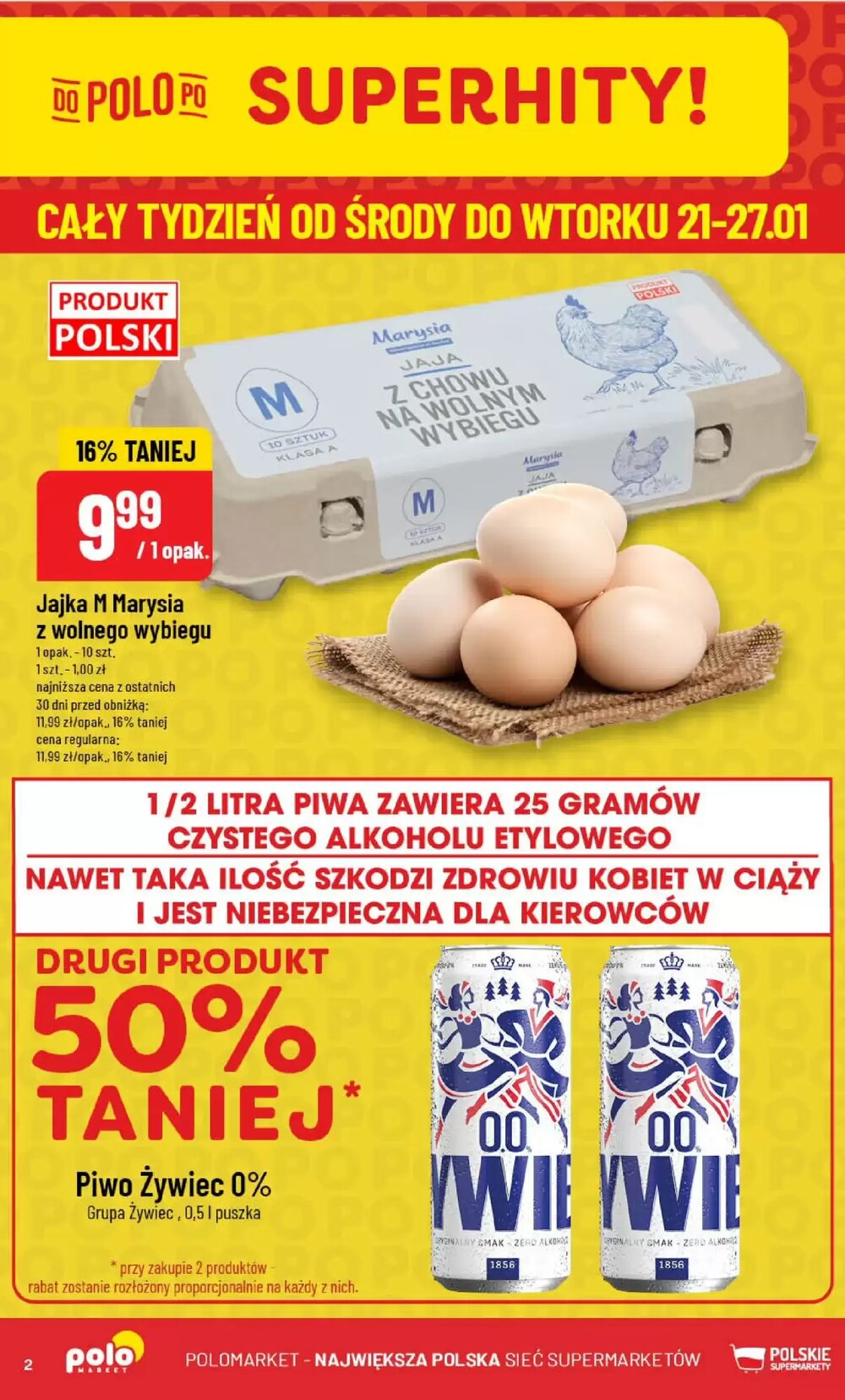 Gazetka promocyjna Polomarket  ważna od 21.01.2026 - Strona 2.