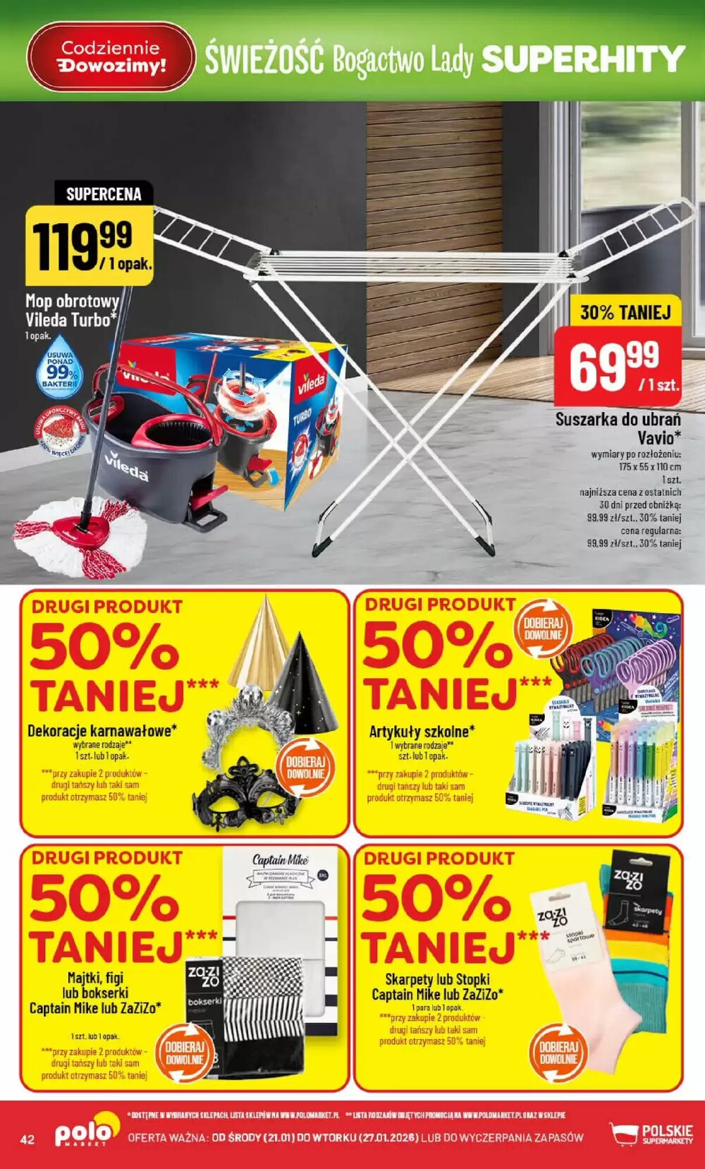 Gazetka promocyjna Polomarket  ważna od 21.01.2026 - Strona 42.