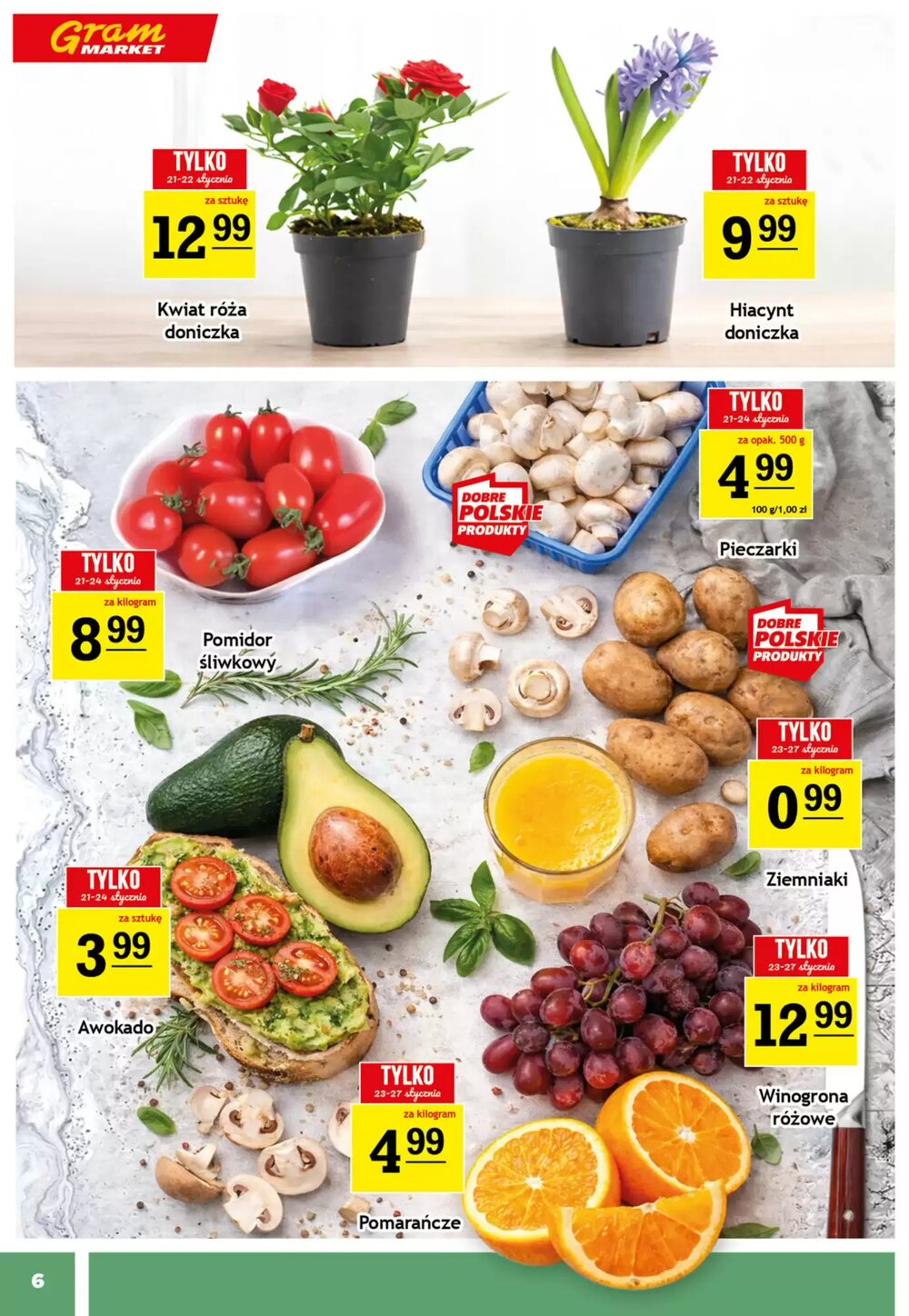 Gazetka promocyjna Gram Market  ważna od 21.01.2026 - Strona 6.