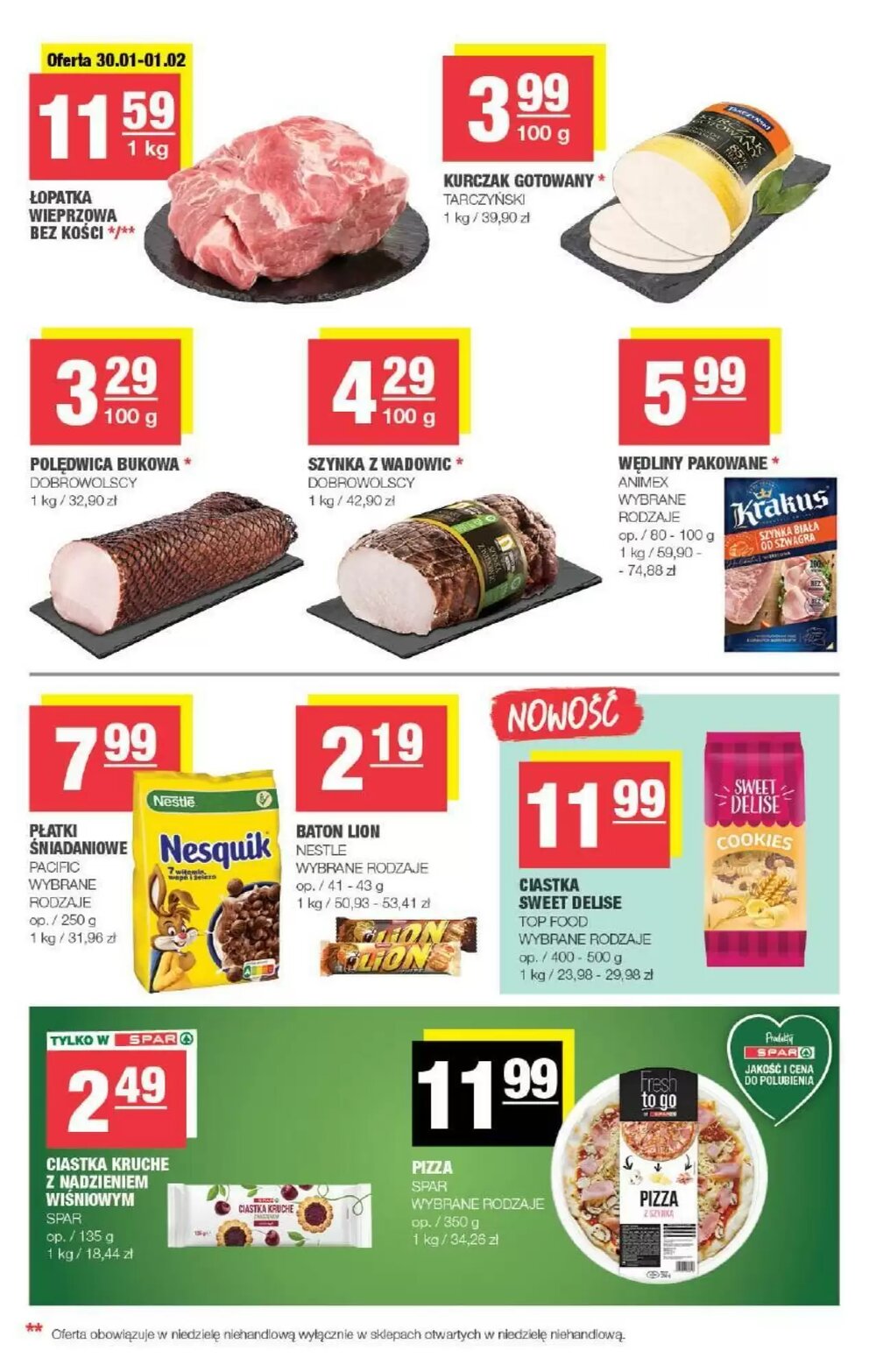 Gazetka promocyjna Spar  ważna od 21.01.2026 - Strona 3.