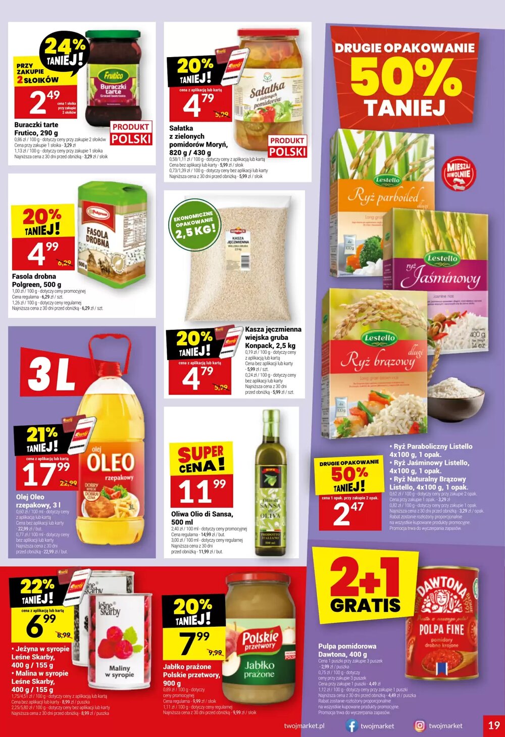 Gazetka promocyjna Twój Market  ważna od 21.01.2026 - Strona 19.