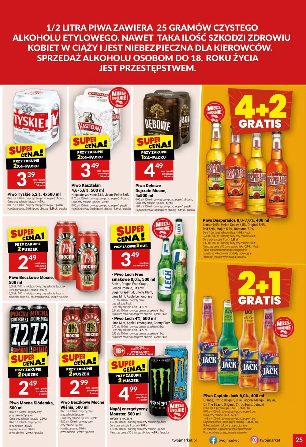 Gazetka promocyjna Twój Market  ważna od 21.01.2026 - Strona 25.