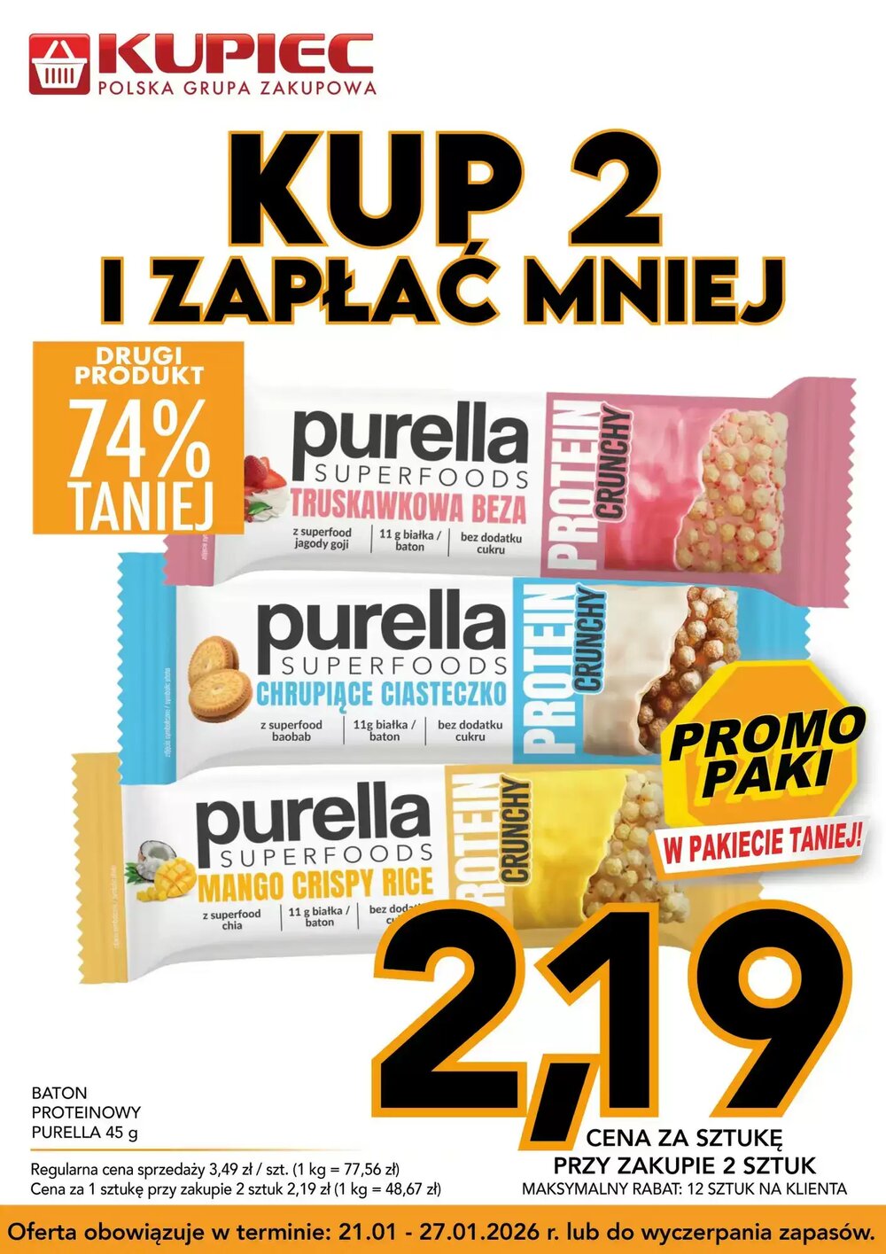 Gazetka promocyjna Kupiec  ważna od 21.01.2026 - Strona 9.
