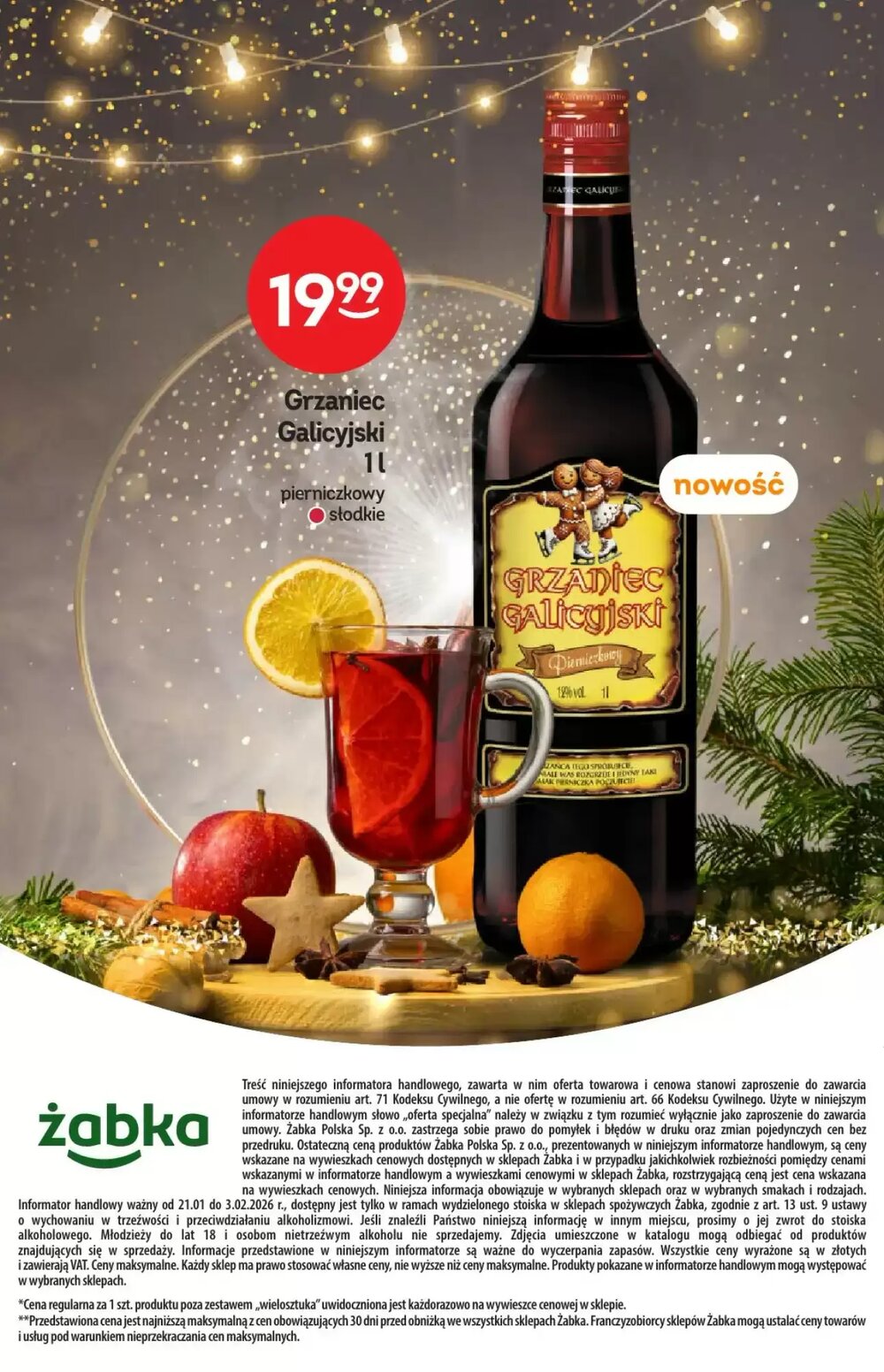 Gazetka promocyjna Żabka ważna od 21.01.2026 - Strona 20.