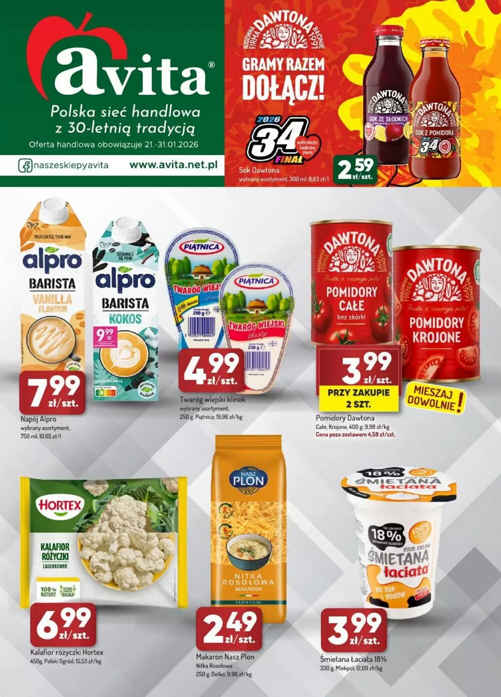 Gazetka promocyjna Avita ważna od 21.01.2026 - Strona 1.