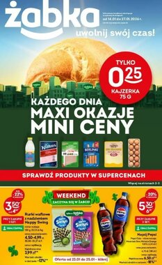 Gazetka promocyjna Żabka  ważna od 21.01.2026