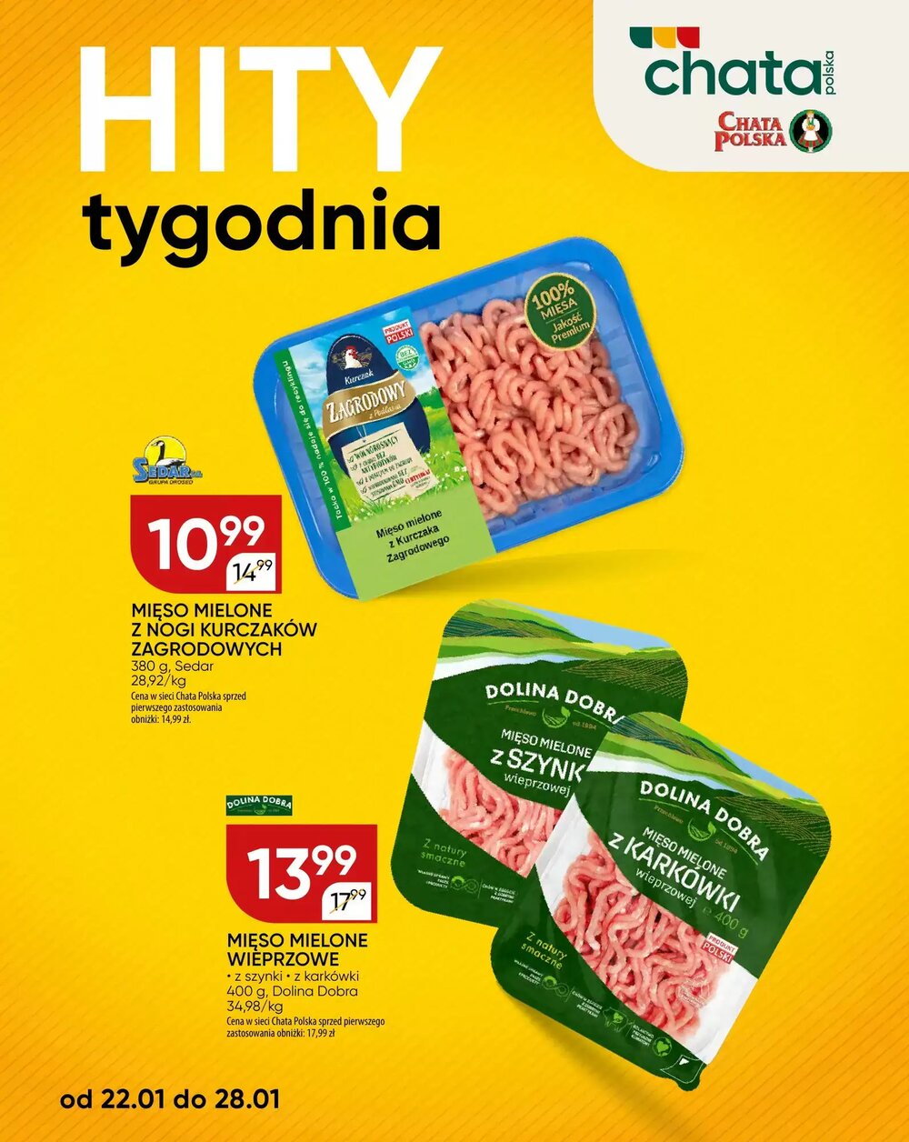 Gazetka promocyjna Chata Polska  ważna od 21.01.2026 - Strona 1.