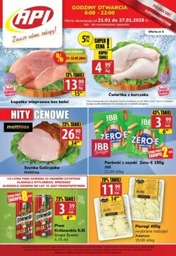 Gazetka promocyjna API MARKET  ważna od 21.01.2026 - Strona 1.